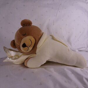 Prince Lionheart Slumber Bear Womb Heart Sounds Plush Stuffed Baby Toy